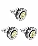 EndlesShine Magnet Adapter Spitzen 3 Pack 9PIN USB 2.0 Telefon OTG Ladeersatzspitzen für Micro Android Gerätemagnetischer Telefonkabel Steckeradapter (Micro USB)