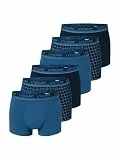 Schiesser Uncover by Herren Trunk Cotton Serie 6-Pack dunkelblau - Größe L