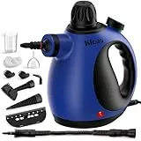KLONA Handdampfreiniger, Dampfreiniger für Zuhause, Mehrzweck-Dampfreiniger mit 10 Zubehörteilen für Teppiche, Vorhänge, Sofas, Küche, Badezimmer und mehr