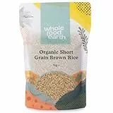 Wholefood Earth Bio-Kurzgrain-Braunreis – 1 kg