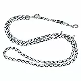 TRIXIE Hundeleine Cavo V-Leine L–XL, 2,00 m ø 18 mm in schwarz - verstellbare Leine mit reflektierenden Elementen - für große bis sehr große Hunde - 135901