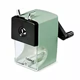 Dahle 00155-17460 Bleistiftspitzmaschine 155 mit Zwinge, 12 mm, mellow mint