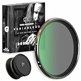 PolarPro - Vario VND - 82 mm - 2/5 Blenden - Mist Edition II - Peter McKinnon - Null Vignettierung - haptischer Feedback-Mechanismus - Ideal für Run-n-Gun-Videografie/Filmerstellung