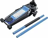 BGS 7872 | Rangier-Wagenheber | 2,5 t | hydraulisch | Doppelhubkolben-Mechanik | Hubhöhe 75-510 mm