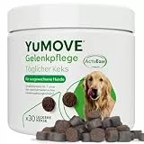 YuMOVE Grünlippmuschel Hund 5-8 Jahre 30 Kausnacks - Dreifachwirkung 150mg ActivEase-Komplex Jeder Kausnack Vom Tierarzt Empfohlen - Hochwertiger Gelenk- & Knochenschutz für Hunde, mehr Beweglichkeit