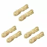 EXCEART 6rollen Natürliche Raffia-gras Für -kunsthandwerk Pro Füllmaterial Für Floristik Und Kreative Dekorationen Und Vielseitig Verwendbar