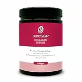 pureSGP® Kollagen [300g]: Reinstes Kollagen in Apothekenqualität - Bioaktive Premium-Peptide aus hochwertigem Kollagenhydrolysat. Mit Vitamin C & Biotin - Geschmacksneutral - Sehr gute Löslichkeit