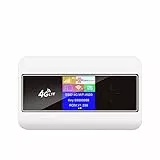 HOSAYA MF904 Portable WiFi 4G SIM Card Router 10 WiFi Users 4G LTE WiFi Modem with Built-in Battery High Speed Travel Hotspot Mini Router Unlocked 4G mifi
