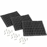 VOSS.farming Kratzmatten aus Kunststoff, 27 x 69cm, Kratzecken für Pferde, Ponys, Esel, Ziegen, Hunde, Kunststoffmatten, Kratzhilfen 3er Set