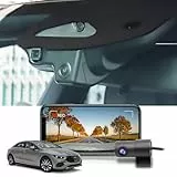 Fitcamx Dashcam Auto Vorne Hinten 2160P+1080P Kompatibel mit Mercedes-Benz EQE 2023 2024 2025 (Sedan/HD2-6632) EQE 350 500, OEM Dashcam 4K UHD Video WiFi, G-Sensor, Loop-Aufnahme, WDR, mit 128GB Karte