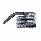 Staubsaugerschlauch für AEG Serie Vampyr CE - Power/Animal/Compact/Jubilee/Powerline/Powerstar/Smart/Sprint/Trio/Turbo, 1,8m silber von Microsafe®