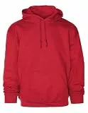 Hoodie Sweatshirt – Sweater aus Mischgewebe für Herren und Damen kompatibel mit Gildan für Büro, Arbeit und Freizeit, Alltag und Sport 50% Baumwolle und 50% Polyester, XS bis 5XL - Red M