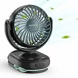 momcozy Tragbarer Clip-Ventilator | 4-Stufen Mini-Ventilator für Trage Kinderwagen-Ventilatoren | USB-Ventilator | USB Fan