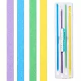 Hpmjz 60 Stück Zahnschleifpapier für Zwischenräume Zahn Polierstreifen Dental Schleifstreifen Zahnschleifpapier Mundpflege Zähne Finishing Gloss Contouring Tool Für Die Tiefenreinigung Von Zähnen