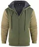 SwissWell Hoodies für Männer mit Kapuze Sweatshirts Warmer Kapuzenpulli Gefütterte Sweatjacke Winter Kapuzenjacke