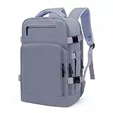 ZHXX Handgepäck Rucksack 40x20x25 für Ryanair und weitere Airlines, mit separatem Laptopfach, Diebstahlschutz, leicht & wasserabweisend – ideale Handgepäck Tasche fürs Flugzeug & Reisen