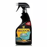 Maddox Detail - Glass Cleaner 500ml | Glasreiniger mit Dreifachwirkung: Entfettet und poliert | Ideal als Insektenentferner für Autos | Wasserabweisend für Scheiben