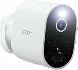 litokam 2K Überwachungskamera aussen Akku: kabellose 2,4 GHz WLAN Kamera überwachung außen/innen mit farbige Nachtsicht | PIR-Bewegungserkennung - Alexa-kompatible Sicherheitskamera, 2-Wege Audio