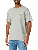 Champion Herren Legacy Basics Crewneck T-Shirt, Grigio Melange Chiaro, L EU