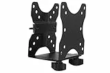 DIGITUS VESA-Adapter 75x75, 100x100 - PC-Halterung - Zur PC-Montage hinter dem Monitor - Tragkraft 5 kg - Schwarz