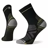 Smartwool Unisex Hike Light Cushion Mid Crew Socken, Black, M