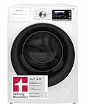 Bauknecht Waschmaschine 8kg, Stiftung Warentest GUT (2,4)*, Supreme Silence, EEK A-20%, 1400 U/min, ZEN-Motor, Besonders leise, Dampftechnologie, B6R 88 SILENCE DE, Weiß