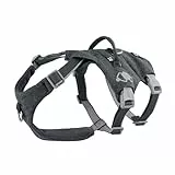 Hurtta Safeguard Hundegeschirr ECO (BlackBerry, schwarz, 55-70 cm)