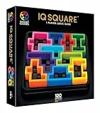 SmartGames - IQ Deluxe Square, Puzzlespiel mit 120 Herausforderungen, ab 14 Jahren