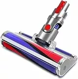 Softwalze Bodendüse für Dyson V7 V8 V10 V11 V15 SV10 SV11 SV12 SV14 SV15 Staubsauger, Elektrischer Soft Roller Bürste Aufsatz,Elektrischer Soft Roller Bürste Aufsatz für Harte Böden