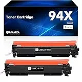 inkalfa 94X CF294X Toner: Kompatibel für HP Laserjet Pro MFP M148dw M148fdw M149fdw M118dw M148 M149 M118 Toner 94X 94A CF294X CF294A Toner(Schwarz, 2er-Pack)