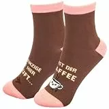 Sheepworld Zaubersocken Frauen Motiv Kaffee | Damensocken, Größe 36-40, in Sockenform gepresst | lustiges Geschenk, Kollegin, Freundin | 75069