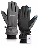 rivmount Thermo-Winterhandschuhe für Damen und Herren, mit warmem Touchscreen, wasserabweisend, Anzug zum Laufen, Radfahren, Wandern, Outdoor