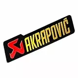 POKVEA 3D -Aluminium -Motorradaufkleber -Aufkleber -Aufkleber for Akrapovic -Abgas -Muffler -Auto -Moto -Dekoration (Color : 10cm Yellow)