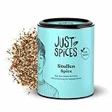 Just Spices Stullen Spice I Würze belegte Brote mit 13 leckeren Zutaten in einem Gewürzmix I Gewürzdose, 50 g