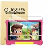 KUSINHOKA Schutzfolie für HotLight Kinder Tablet/Yicty Kids Tablet 7 Zoll Folie, 2 Stück 9H Härte Anti-Kratzen Anti-Fingerabdruck Schutzglas, Anti-Bläschen [Hohe Empfindlichkeit] Displayschutzfolie
