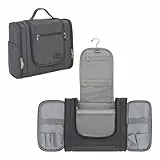 Pearl Angeli kulturbeutel Herren, kulturbeutel zum Aufhängen, Wasserabweisende kulturtasche für Damen und Herren, Fächer Kosmetiktasche, Waschbeutel für Camping Reisen