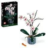 LEGO Botanicals Orchidee - Künstliche Pflanzen Set mit weißen und rosa Blumen - Modellbausatz für Erwachsene - Home und Zimmer-Deko - Botanik Kollektion - Geschenke für Frauen und Männer 10311