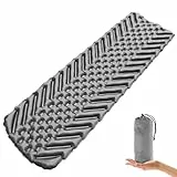 Sundom Isomatte Camping Outdoor Ultraleicht Camping Isomatte Aufblasbare, wasserdichte Faltbar Luftmatratze, Kleines Packmass Campingmatte Schlafmatten für Camping Wandern Sport Reisen Backpacking