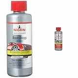 NIGRIN Rost-Stopp, 200 ml, Korrosionsschutz auf Tanin-Basis, langanhaltender Rostschutz & Rostumwandler, 200 ml, rostlösend, Rostentferner, hemmt das Weiterrosten, entrostet selbstaktiv, schwarz