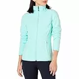 Amazon Essentials Damen Polar-Soft-Fleece-Jacke mit durchgehendem Reißverschluss (erhältlich in Übergröße), Aquablau, L