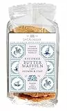 L.W.C. Michelsen - Butter-Waffeln mit Ingwer & Zimt (150g) | hauchdünn & kross | Butter-Gebäck - nach traditioneller Rezeptur