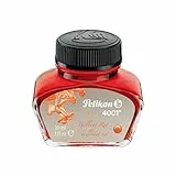 Pelikan Tintenglas Tinte 4001 Brillant-Rot 30 ml, 1 Glas