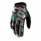 100% HP-10016-061-12 Erwachsene Handschuhe, Brisker Handschuhe, Camo Schwarz, L