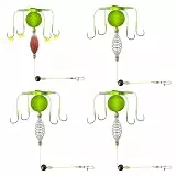 Plattformen zum Karpfenangeln, Plattformen für Karpfenangeln, Spring Bait Cage 4 x, Sport- und Outdoor-Zubehör, Sportzubehör im Freien, Welsköderhalter