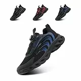 Hitmars Sneaker Herren Schuhe Laufschuhe Sportschuhe Turnschuhe Herren Leichte Atmungsaktiv Straßenlaufschuhe Joggingschuhe Fitnesss Outdoor Bequeme Blau EU44