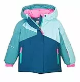 first instinct by killtec Unisex Baby Fisw 41 Mns Jckt Skijacke/Funktionsjacke Mit Kapuze Und Schneefang, Petrol, 122-128 EU