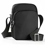Tibroni Anti Diebstahl Umhängetasche Chest Crossbody Bag Herren Schultertasche mit Reißverschluss Lock, RFID-Blockierung & Wasserdicht Sling Bag Tasche Klein Handtasche