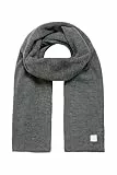Blend BHScar Herren Schal Winterschal Feinstrick Unisex Onesize, Größe:ONE SIZE, Farbe:Charcoal (70818)
