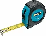 HAZET Maßband 2154N-2 I 2 Meter, reduziertes Abknickverhalten und widerstandsfähige Beschichtung, automatisches Einziehen durch Qualitätsfeder und doppelte Bandmaß Beschriftung