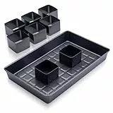 Zenker Zahlen- und Buchstaben Backform – 9-teiliges Set für kreative Backwerke, PFAS-freie Beschichtung, Hitzebeständigkeit +230 °C, Schwarz